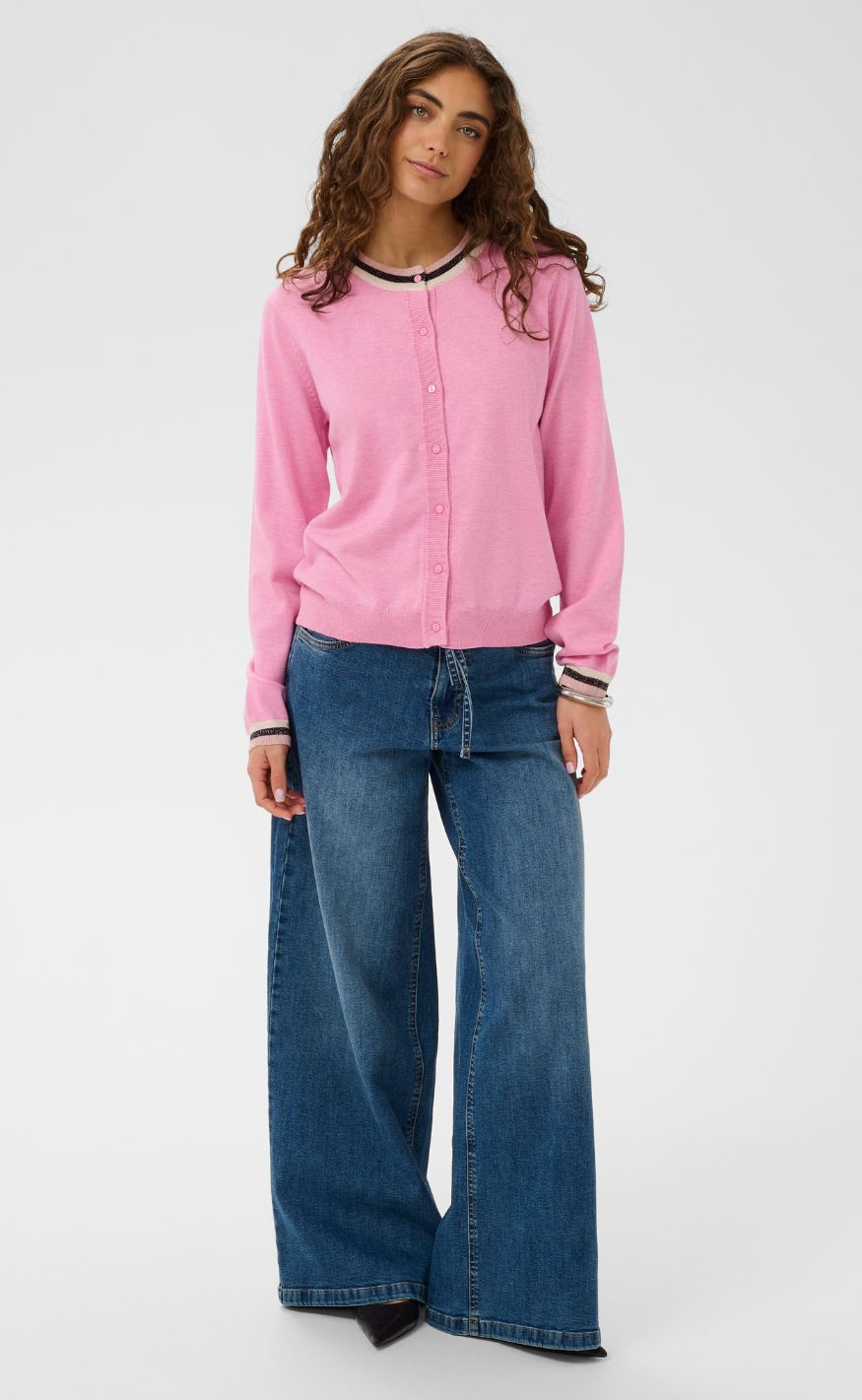 Culture Cardigan - Betri Annemarie - Begonia Pink Melange