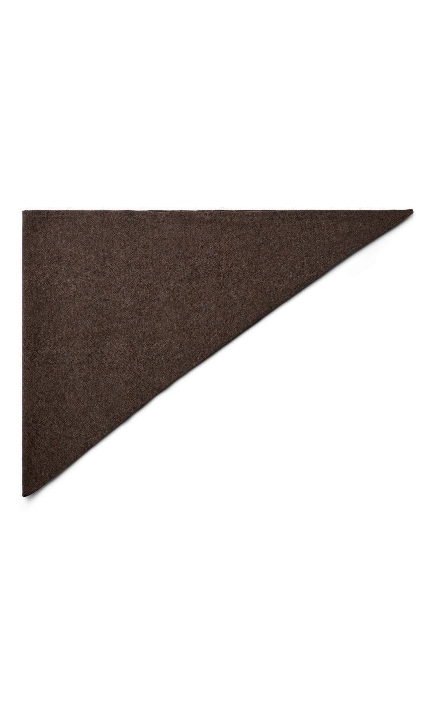 A-View Skjerf - Merino - Brown