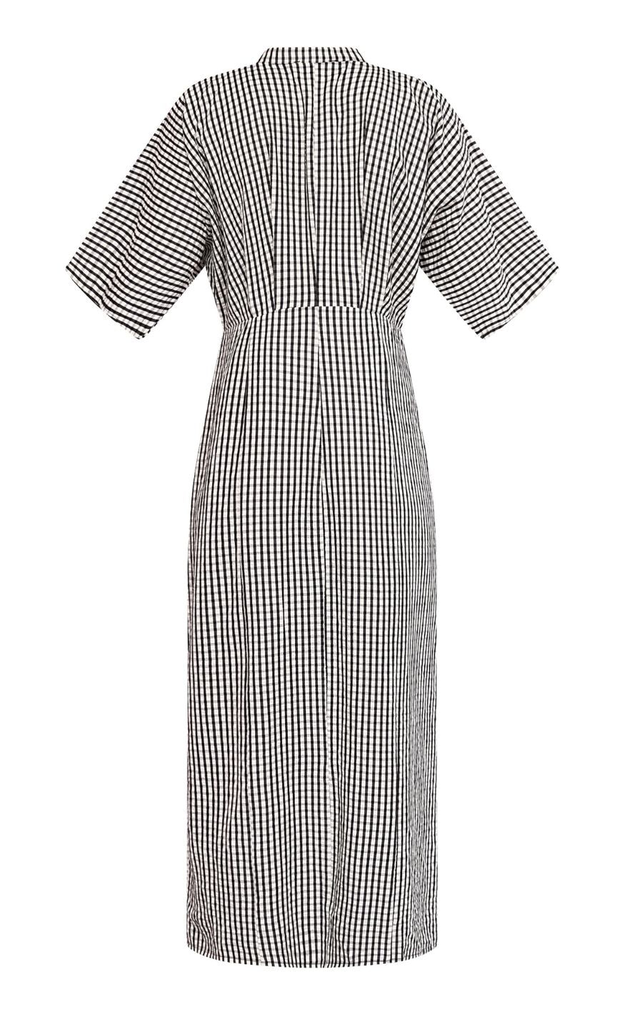 Sisters Point Kjole - ELEO-DR1 - Cream/Black Check