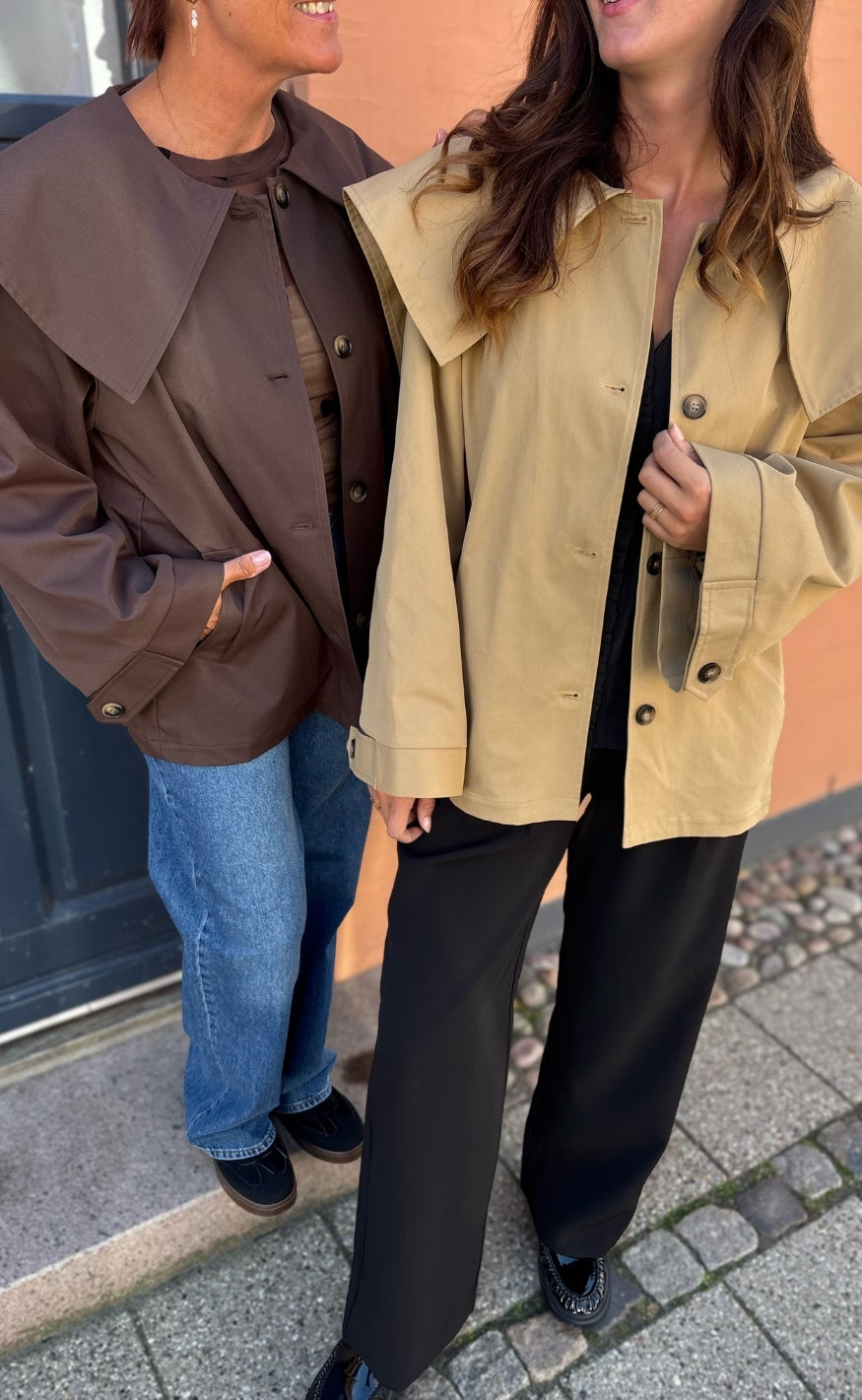 Say INA Copenhagen Trenchcoat - Florence - Camel