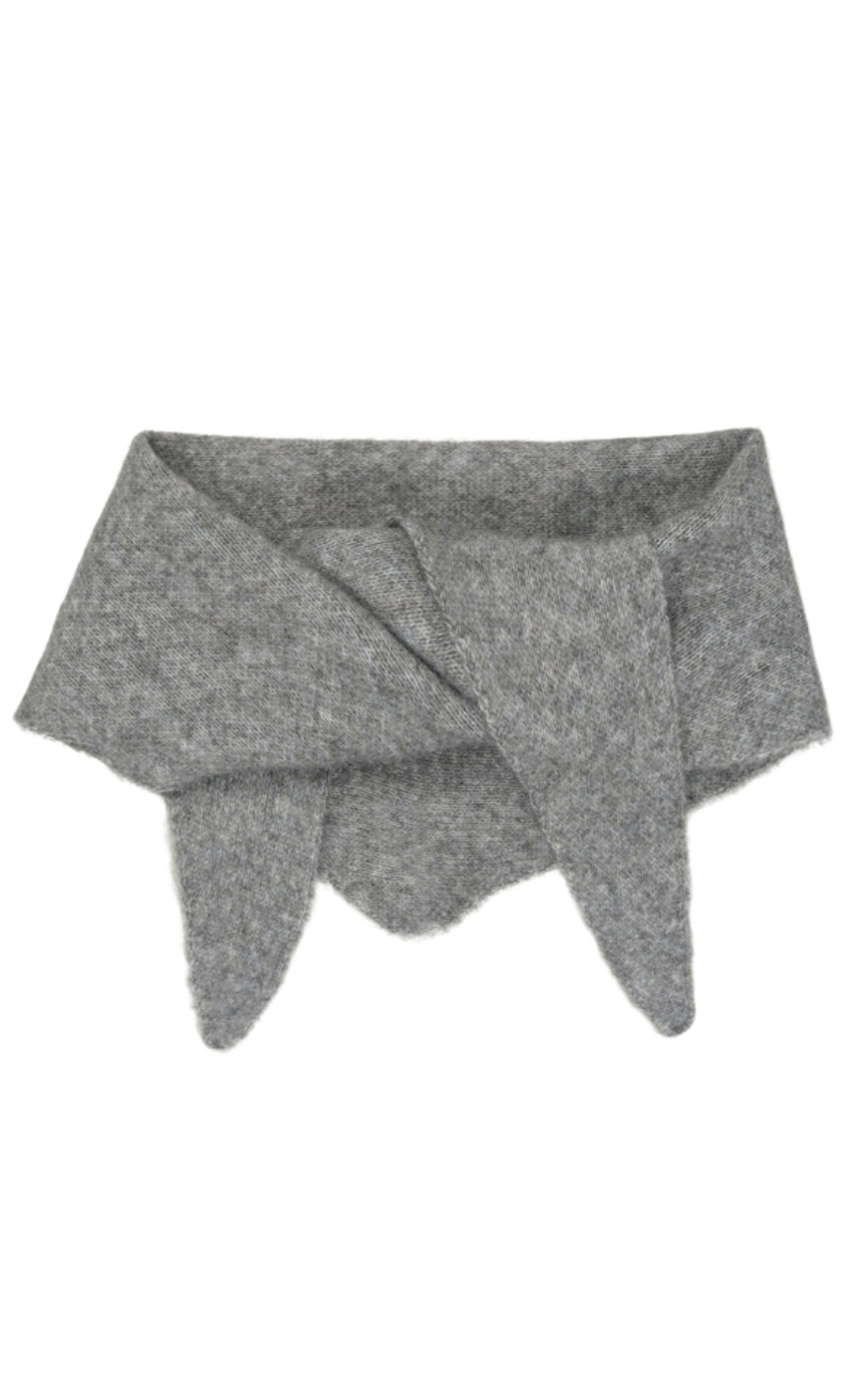 MbyM Skjerf - Ziggiette-M - Medium Grey Melange