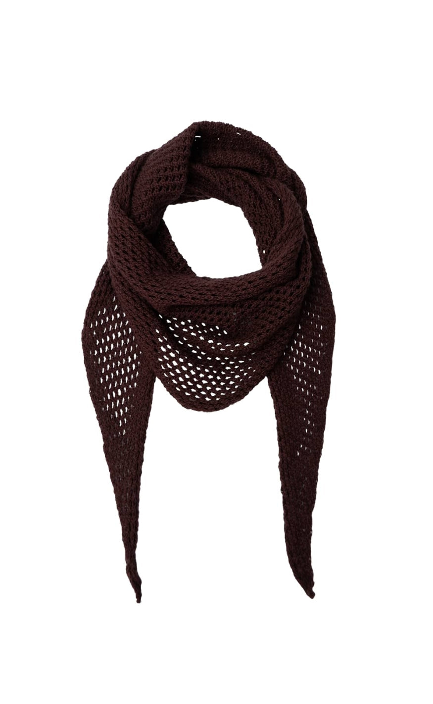 Black Colour Skjerf - Gale - Coffee