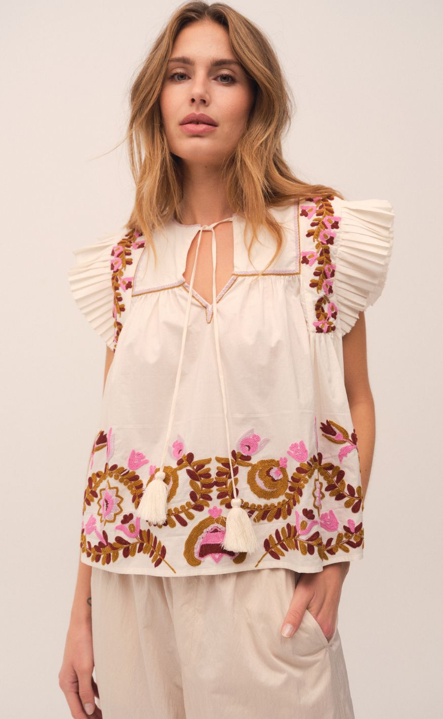 Gossia Bluse - Zarina - Off-white