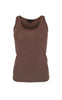 Black Colour Topp - Faye Lurex - Chocolate