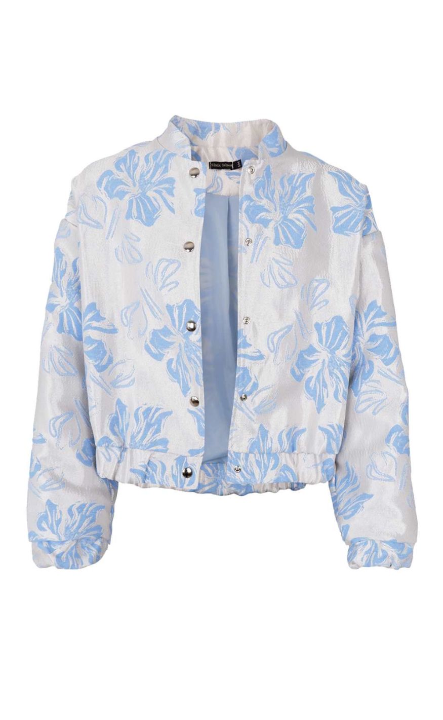 Black Colour Jakke - Jackline Bomber - Lt. Blue