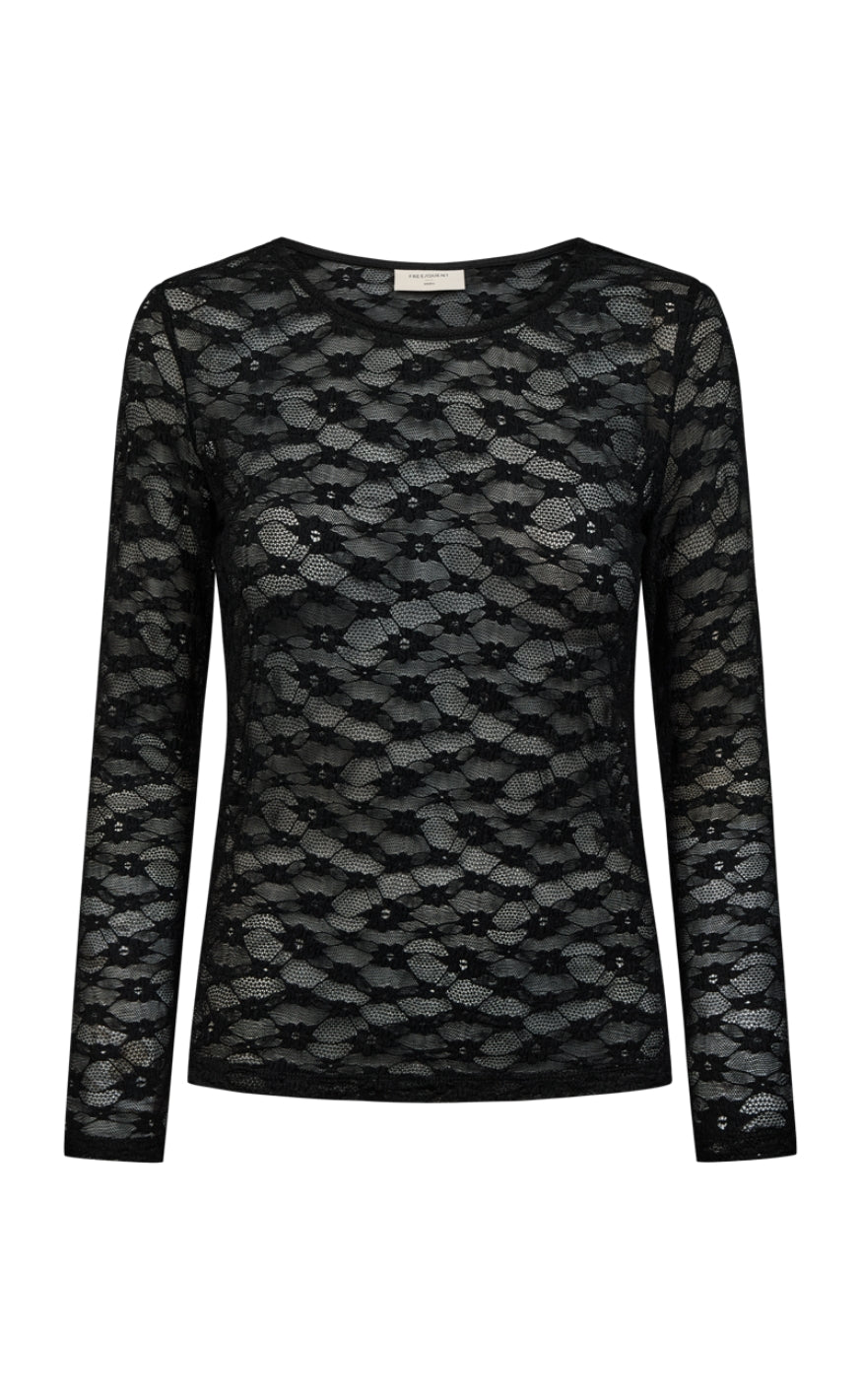 Freequent T-shirt - Ibena - Black