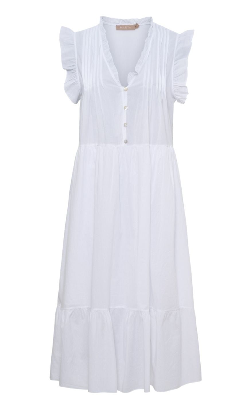 Marta Du Chateau Kjole - Jovelina - White