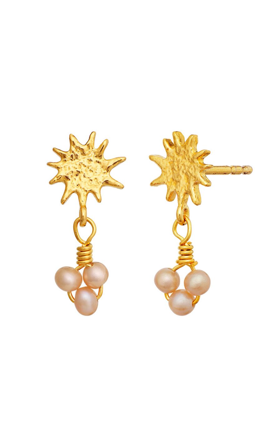 Maanesten Øreringer - Lucie - Gold Colour