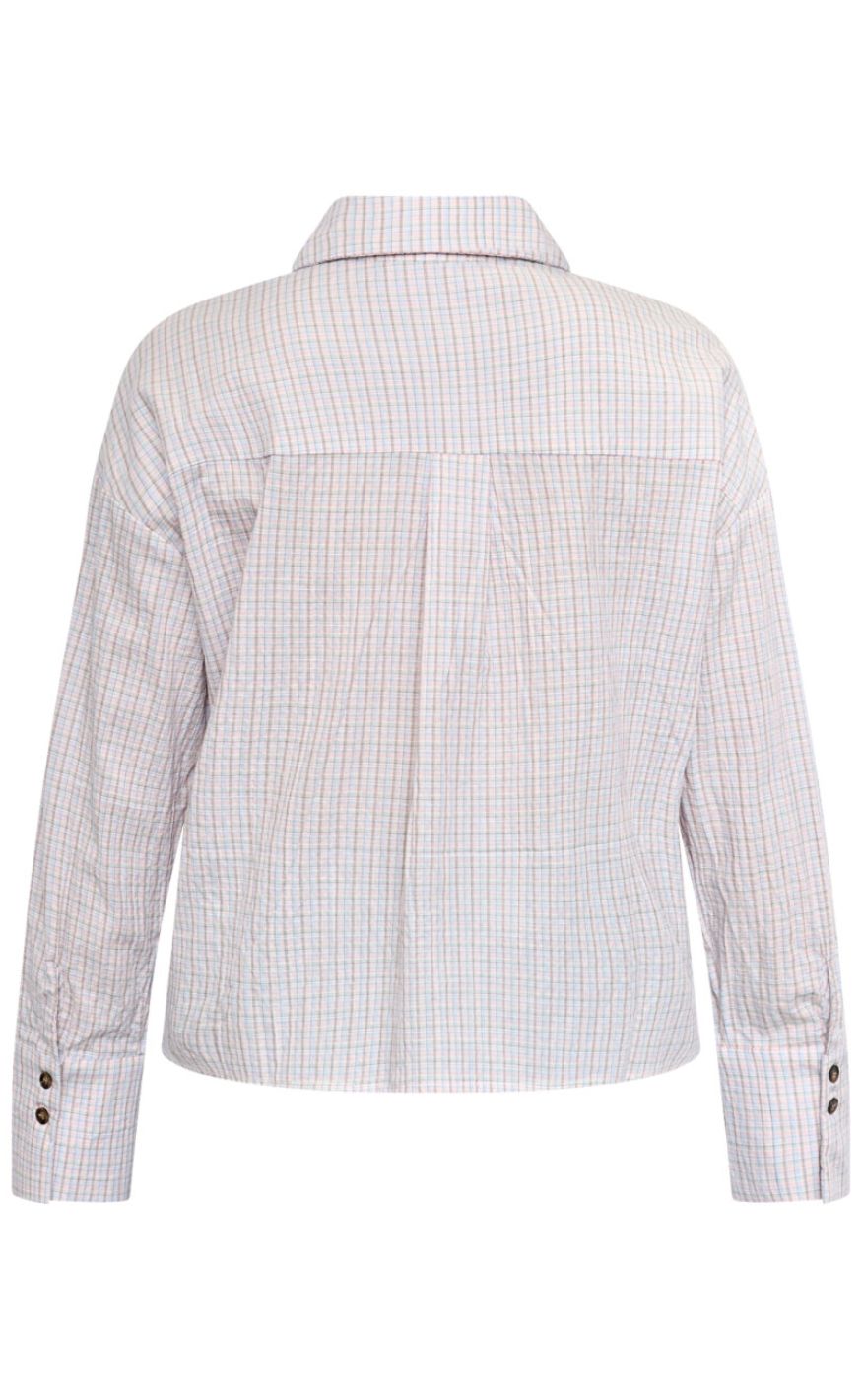 Sisters Point Skjorte - Vibeke-SH - Soft Rose Check
