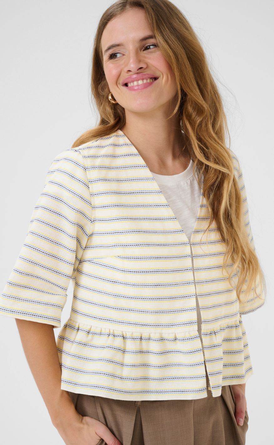 Culture Jakke - Axelle - Whitecap