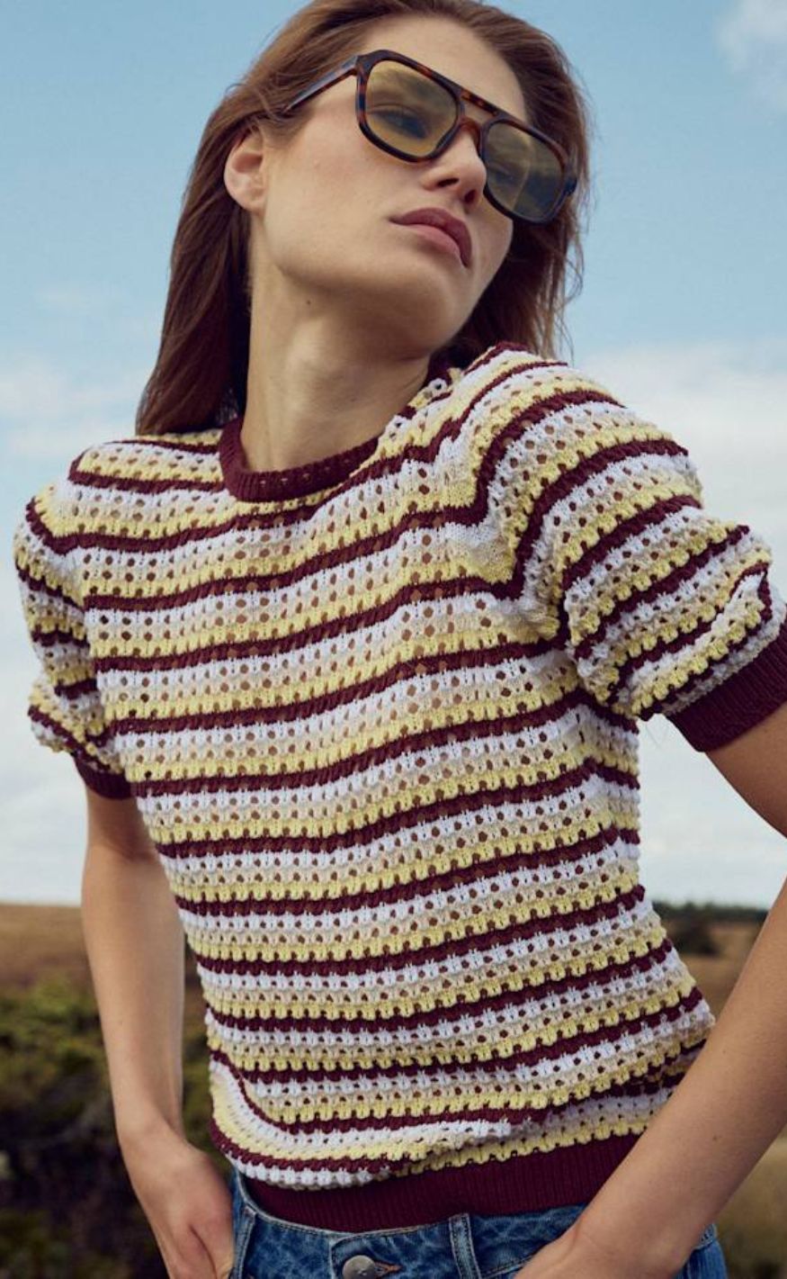 Noella Genser - N-Maylin - Dinah Brown Stripe