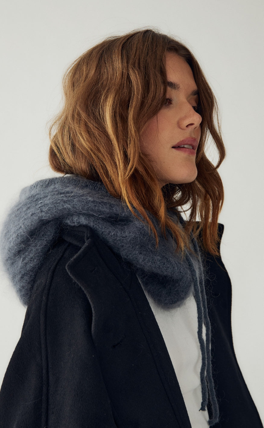 Noella Balaclava - Merle - Medium Grey Melange