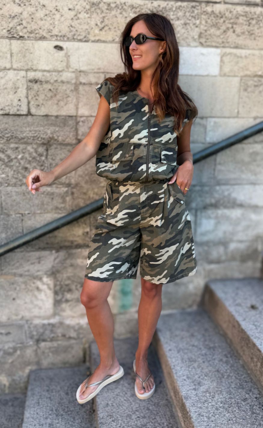 Sisters Point Shorts - EDITH-SHO1 - Camouflage