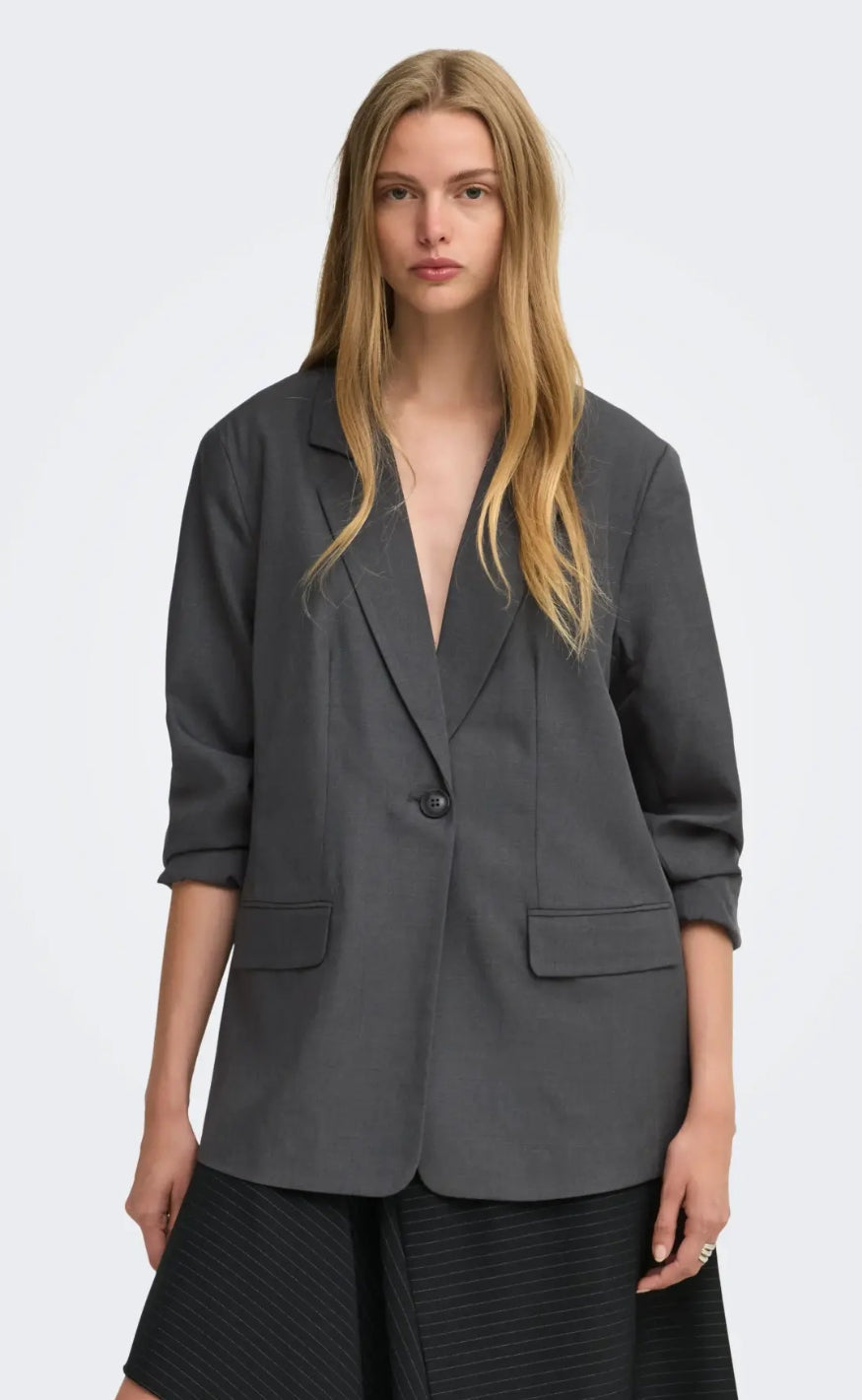 ONLY Blazer - Linda - Dark Grey Melange