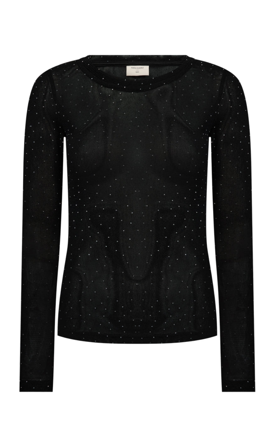Freequent T-shirt - Donna - Black
