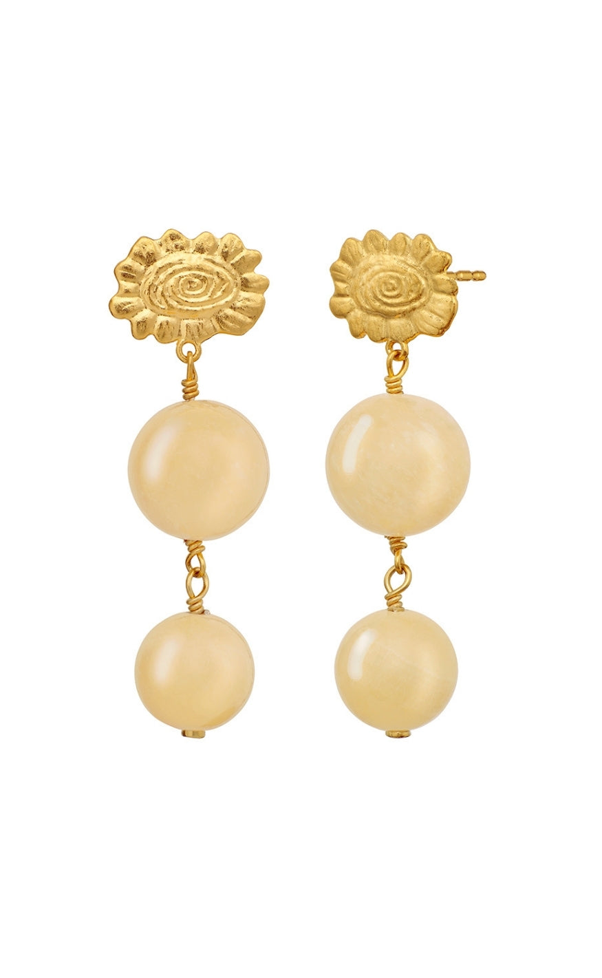 Maanesten Øreringer - Rhoda - Gold Colour