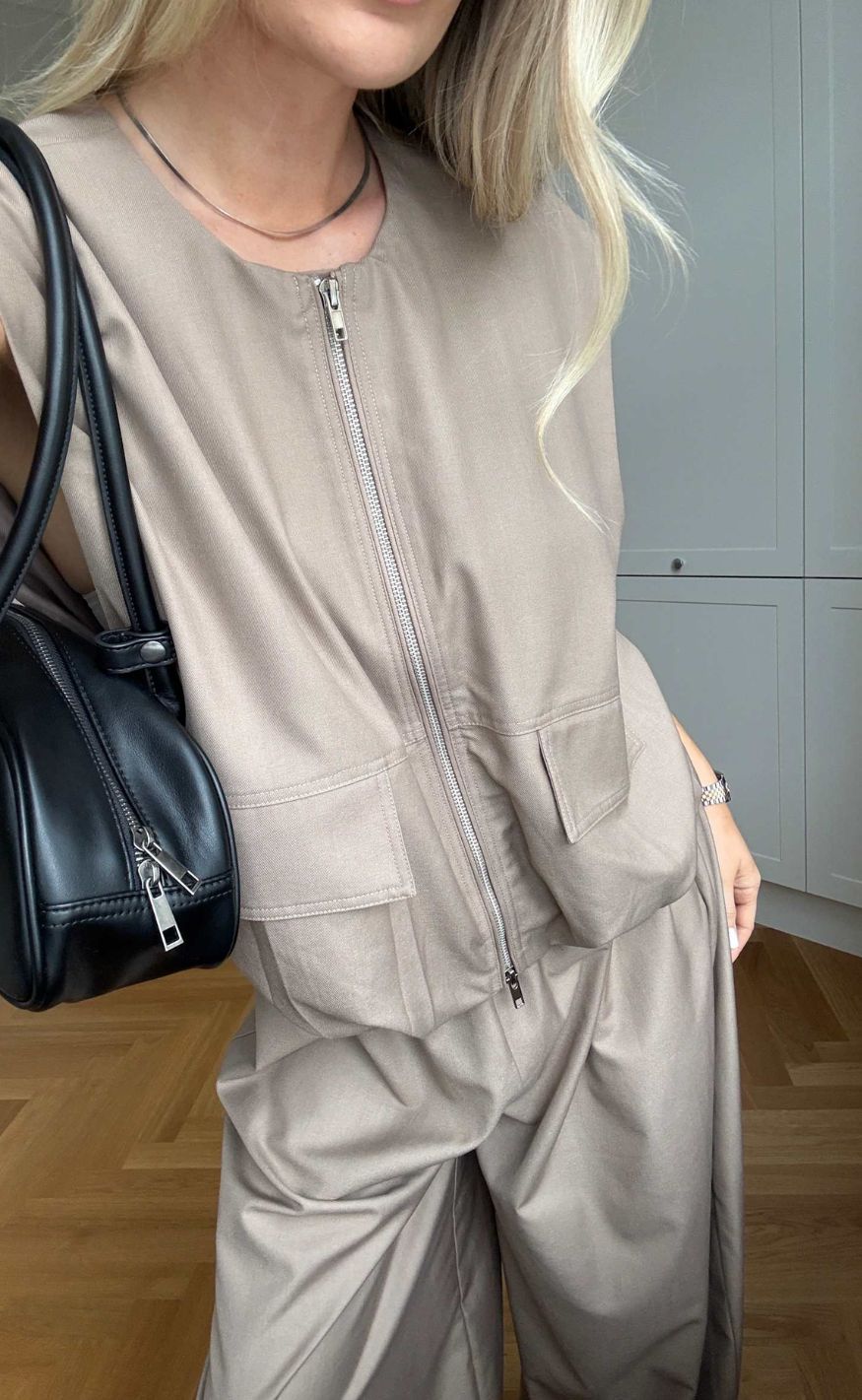 Noella Vest - Melany - Timber Brown