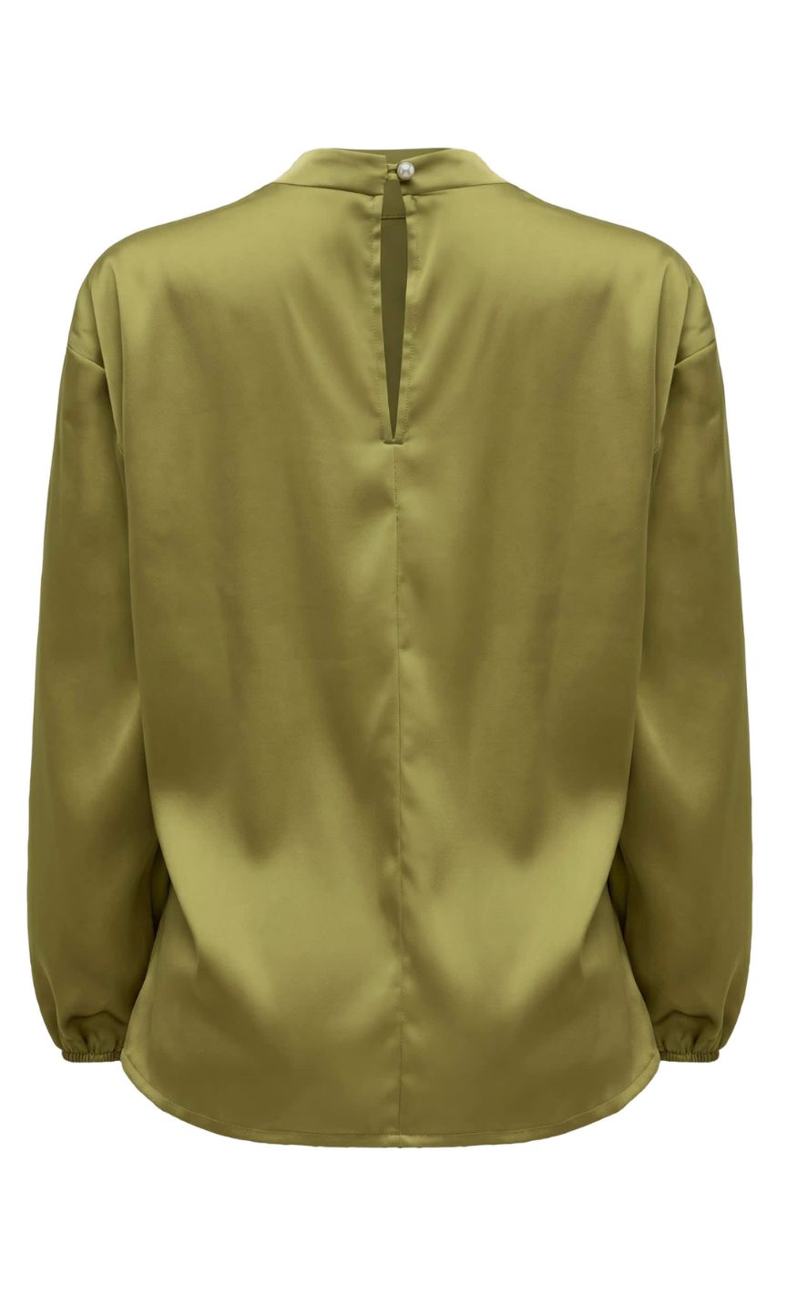 Liberte Bluse - Pip LS - Avocado