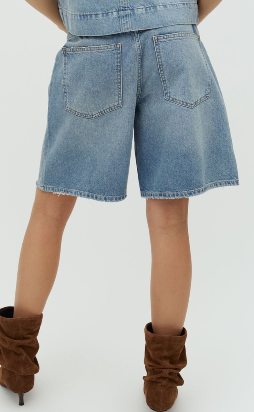 MbyM Shorts - Talina-M - Light Blue Brushing