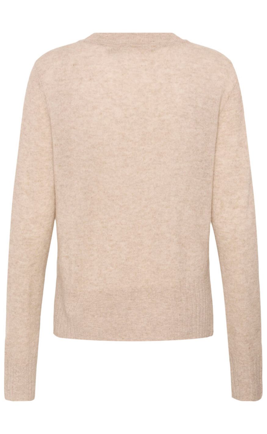 Culture Pullover - Taia Arrow - Beige Melange