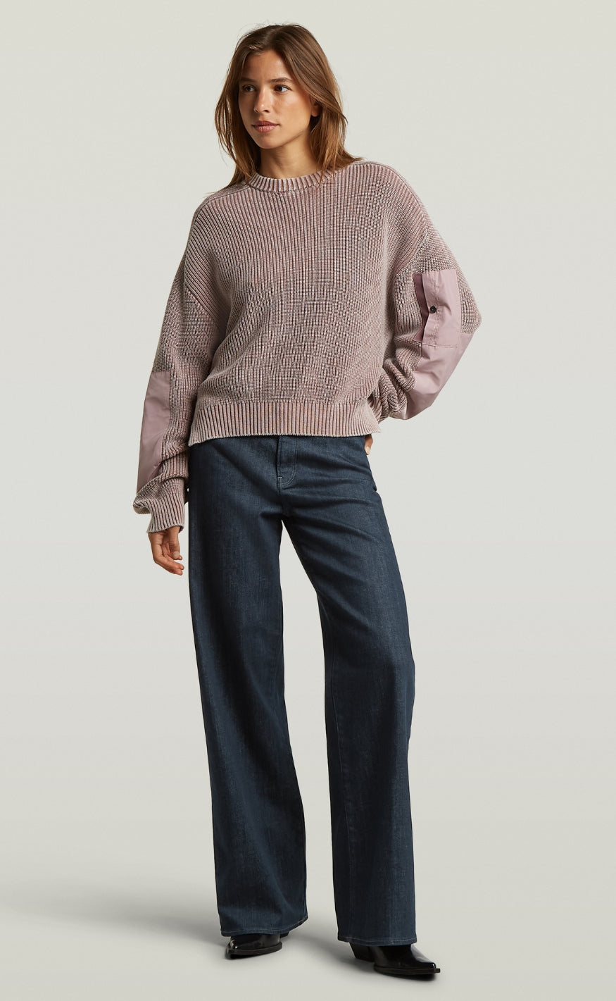 G-STAR Bukser - Deck 2.0 High Loose Wmn - Neo Raw Denim