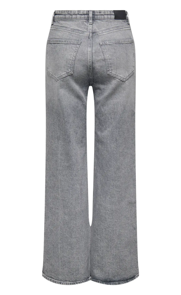 Only Bukser - Juicy Wide Leg - Medium Grey Denim