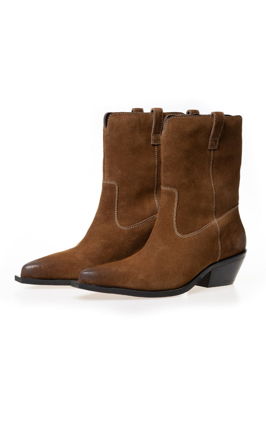 Copenhagen Shoes Støvler - The Couture Walk - Tobacco