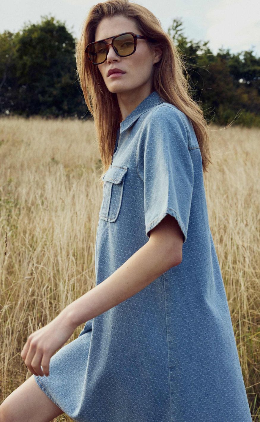 Noella Kjole - Jozie Z - Vintage Blue Wash