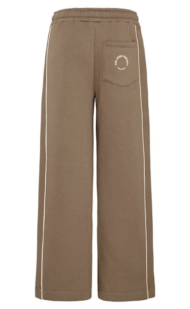 The Jogg Concept Sweatpants - Sage Piping - Chocolate Chip Mix