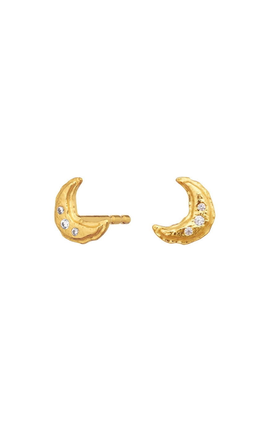 Maanesten Øreringer - Lunia - Gold Colour