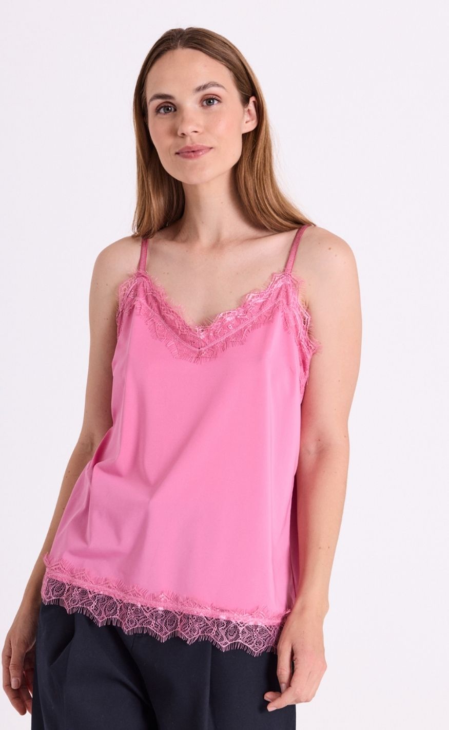 Freequent Topp - Bicco Strap - Wild Orchid