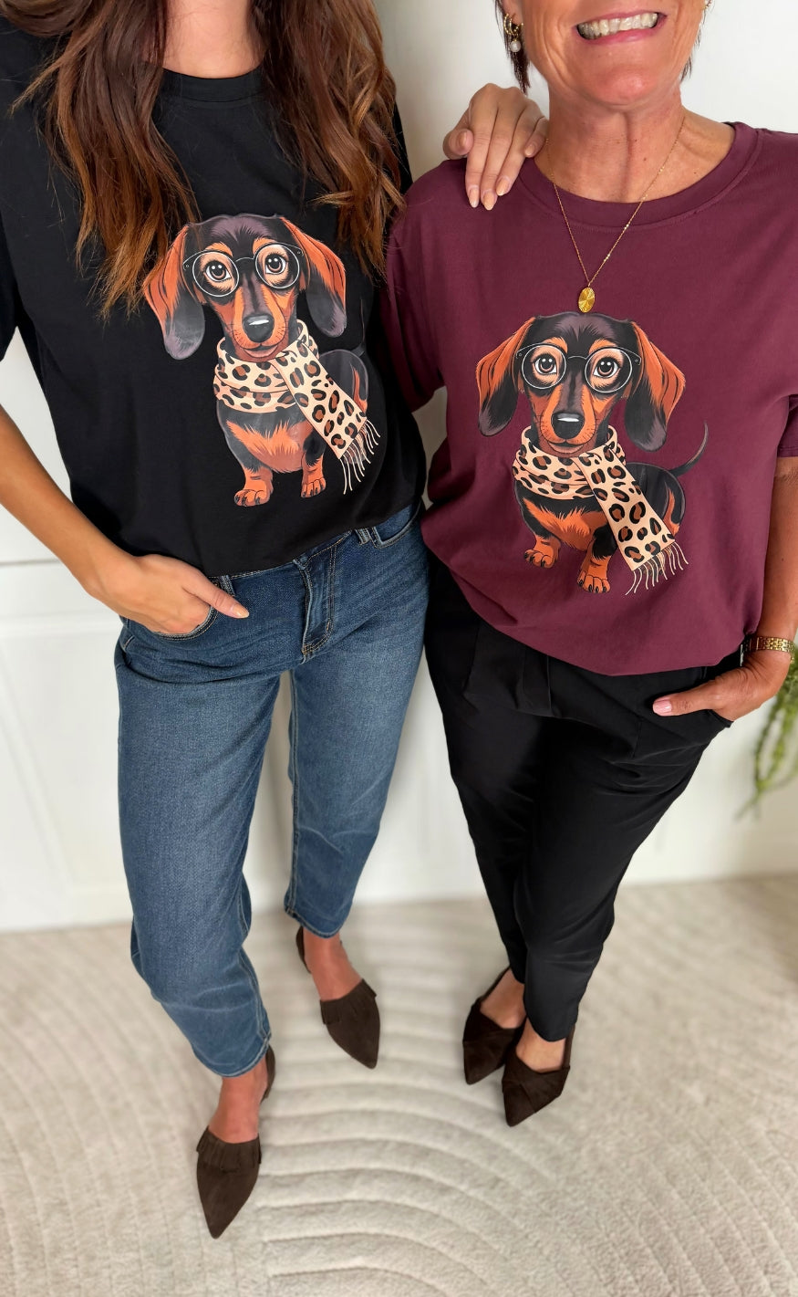 Marta Du Chateau T-shirt - Inge - Bordeaux
