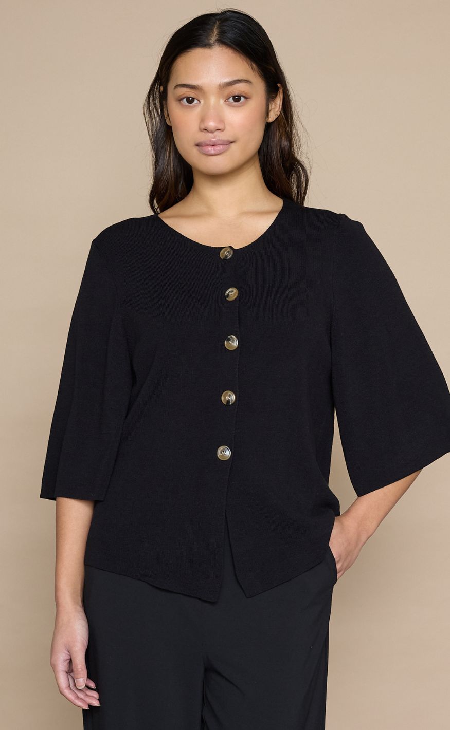 Love & Divine Cardigan - Love1490 - Black
