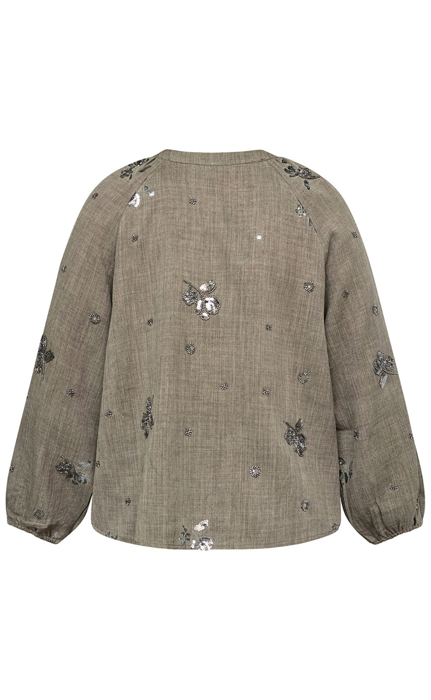 Love & Divine Bluse - Love1642 - Khaki