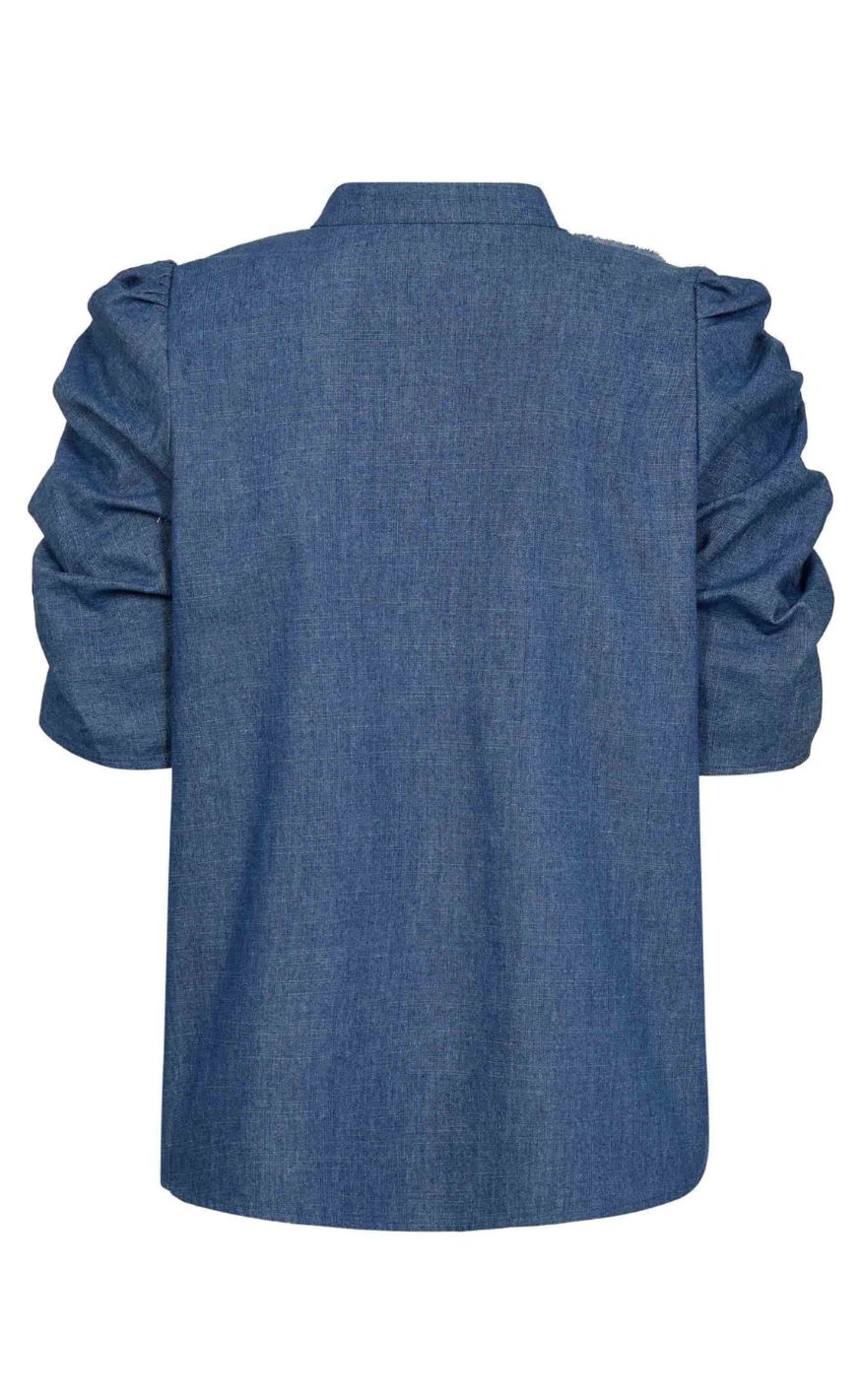 Gossia Bluse - Zabina - Denim Chambrey