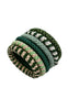 Smykkeli Copenhagen Strikker - 6 Pack - Green