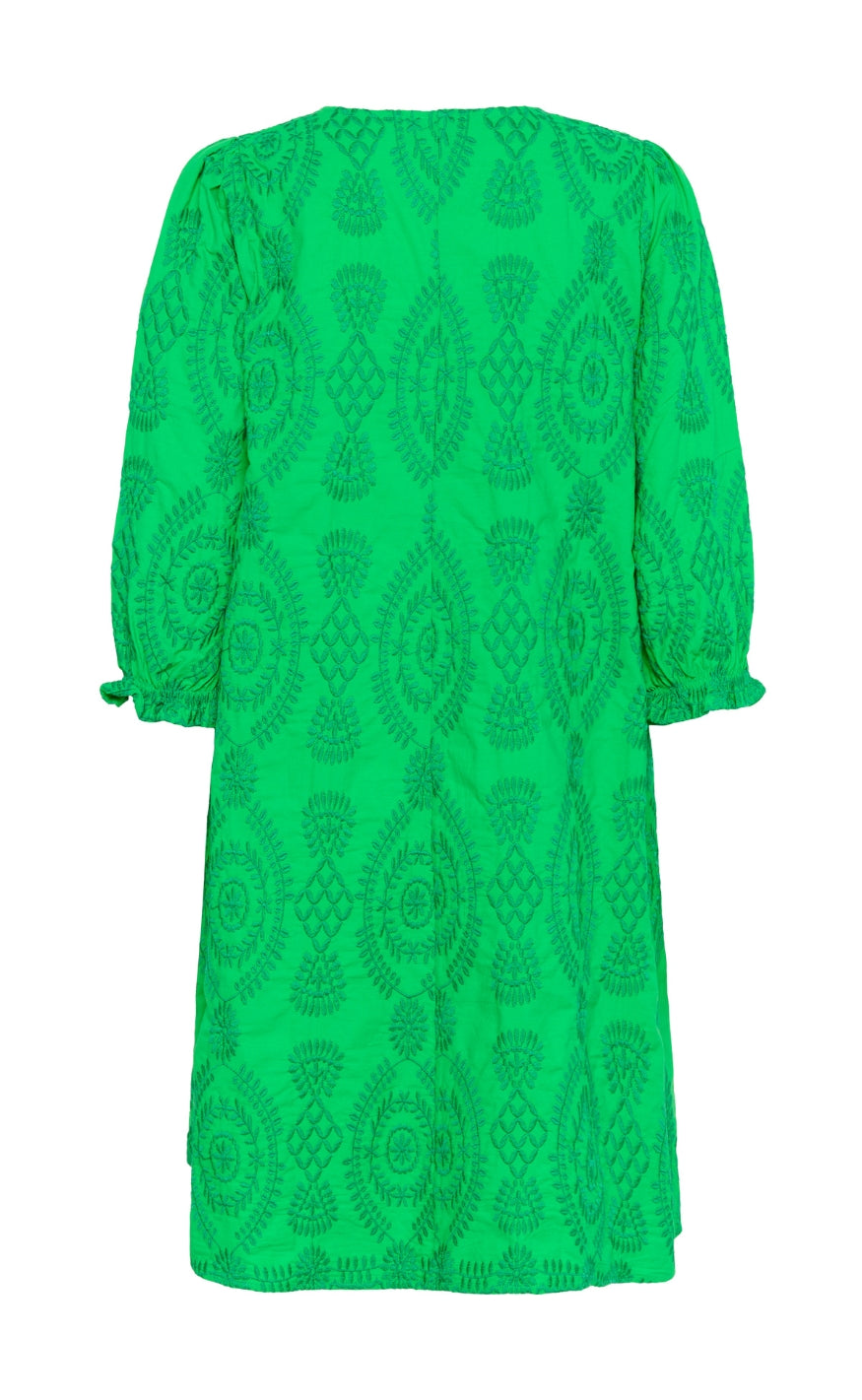 Culture Kjole - Tia - Green/Green