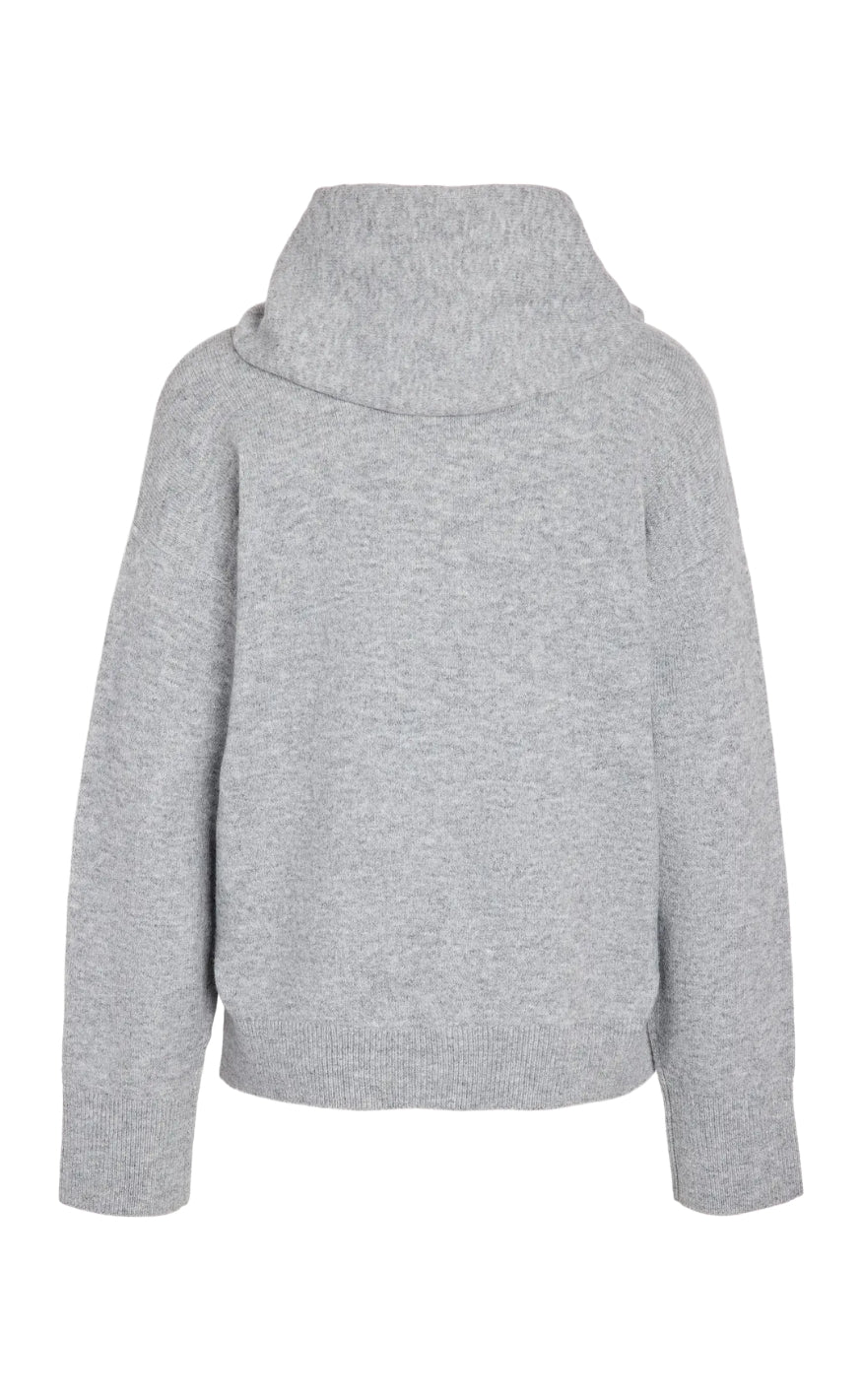 Noisy May Genser - Sabrina Scarf - Medium Grey Melange