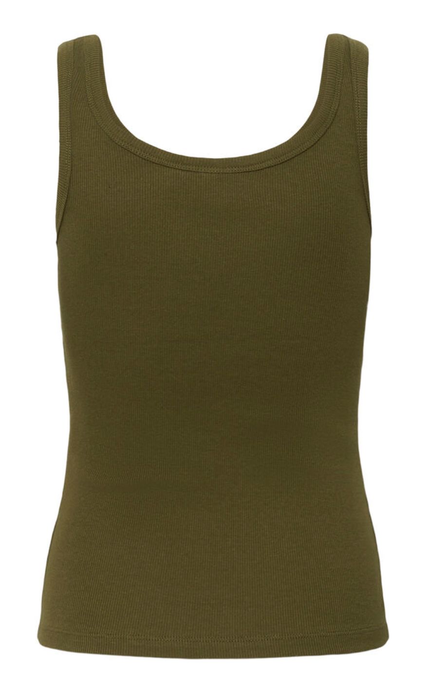 Gestuz Topp - Drew Logo 2.0 - Military Olive
