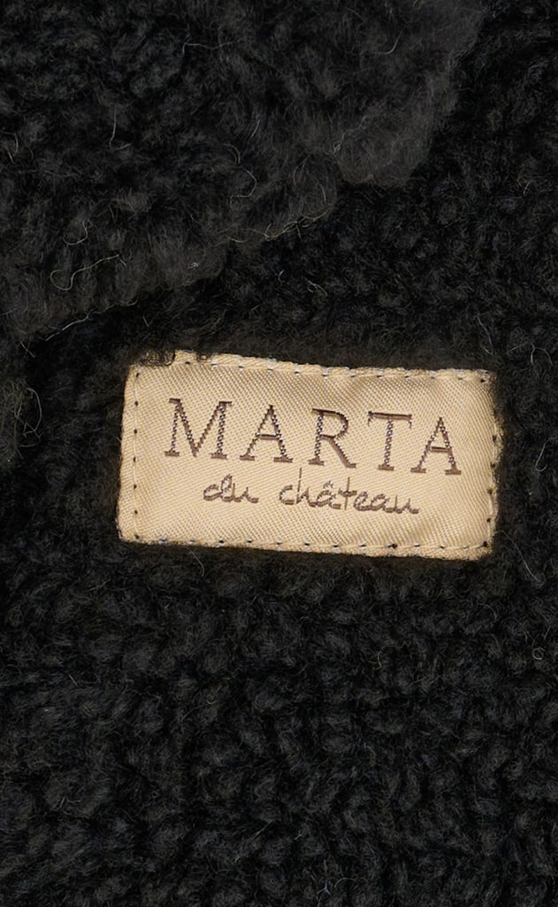 Marta Du Chateau Votter - Marta Teddy Mitten - Black