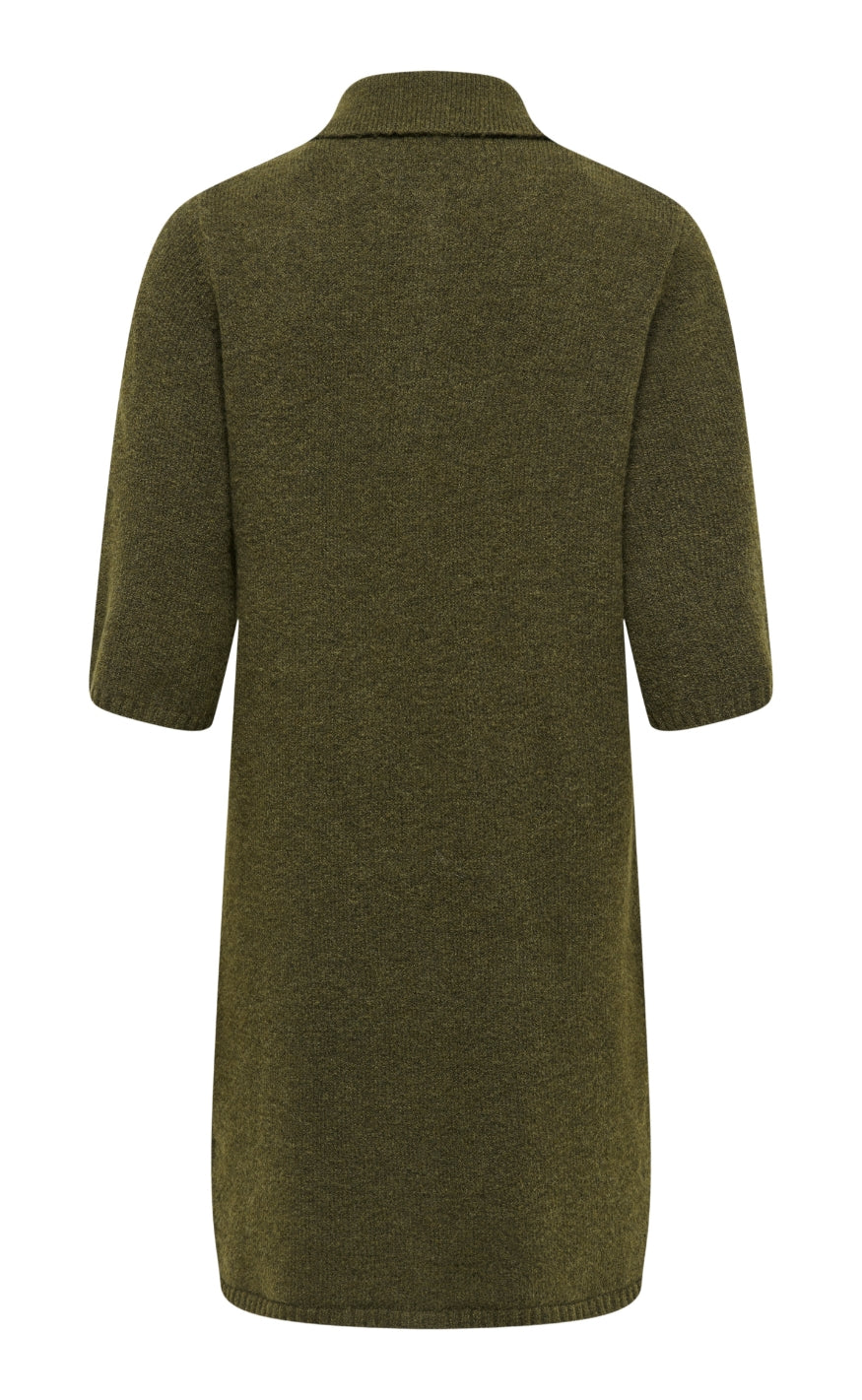 ONLY Kjole - Lalivia - Beech Dtm Button/Melange