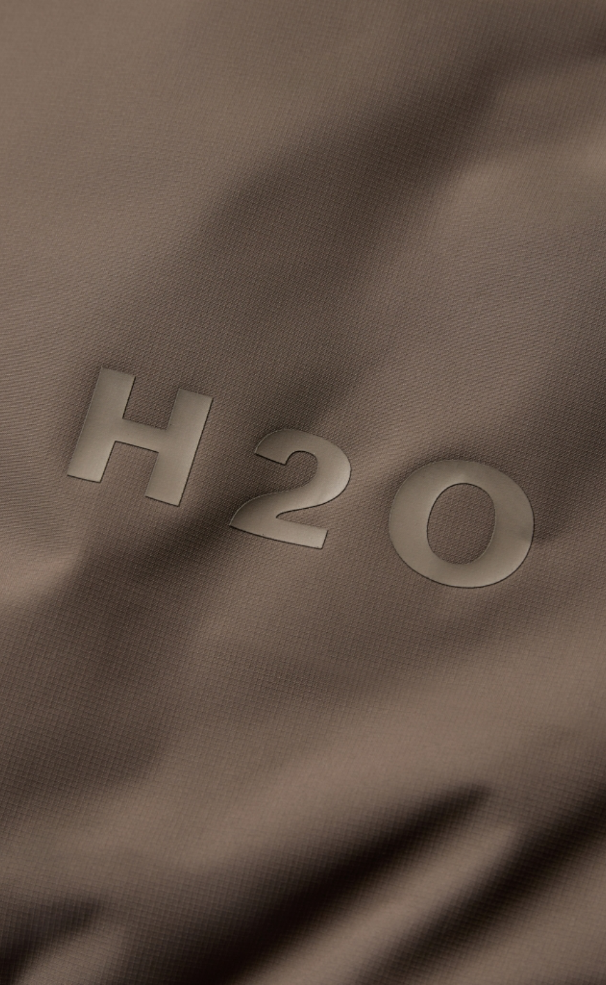 H2O Jakke - Læsø Padded - Dusty Oak