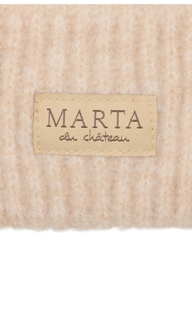 Marta Du Chateau Lue - Rib Beanie - Offwhite