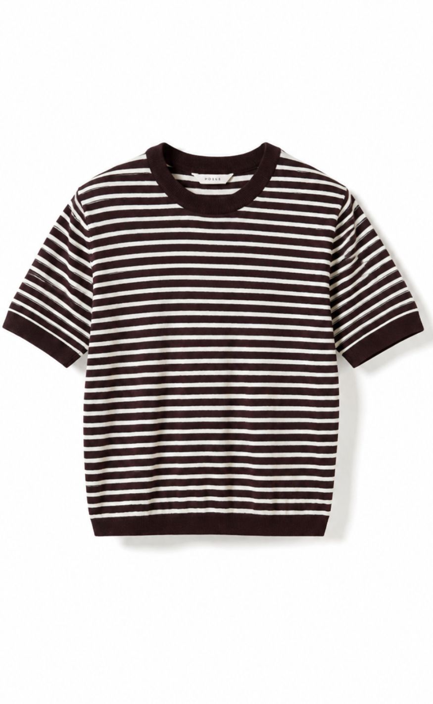 Noella Genser - N-Muna - Dannia Chocolate White Stripe