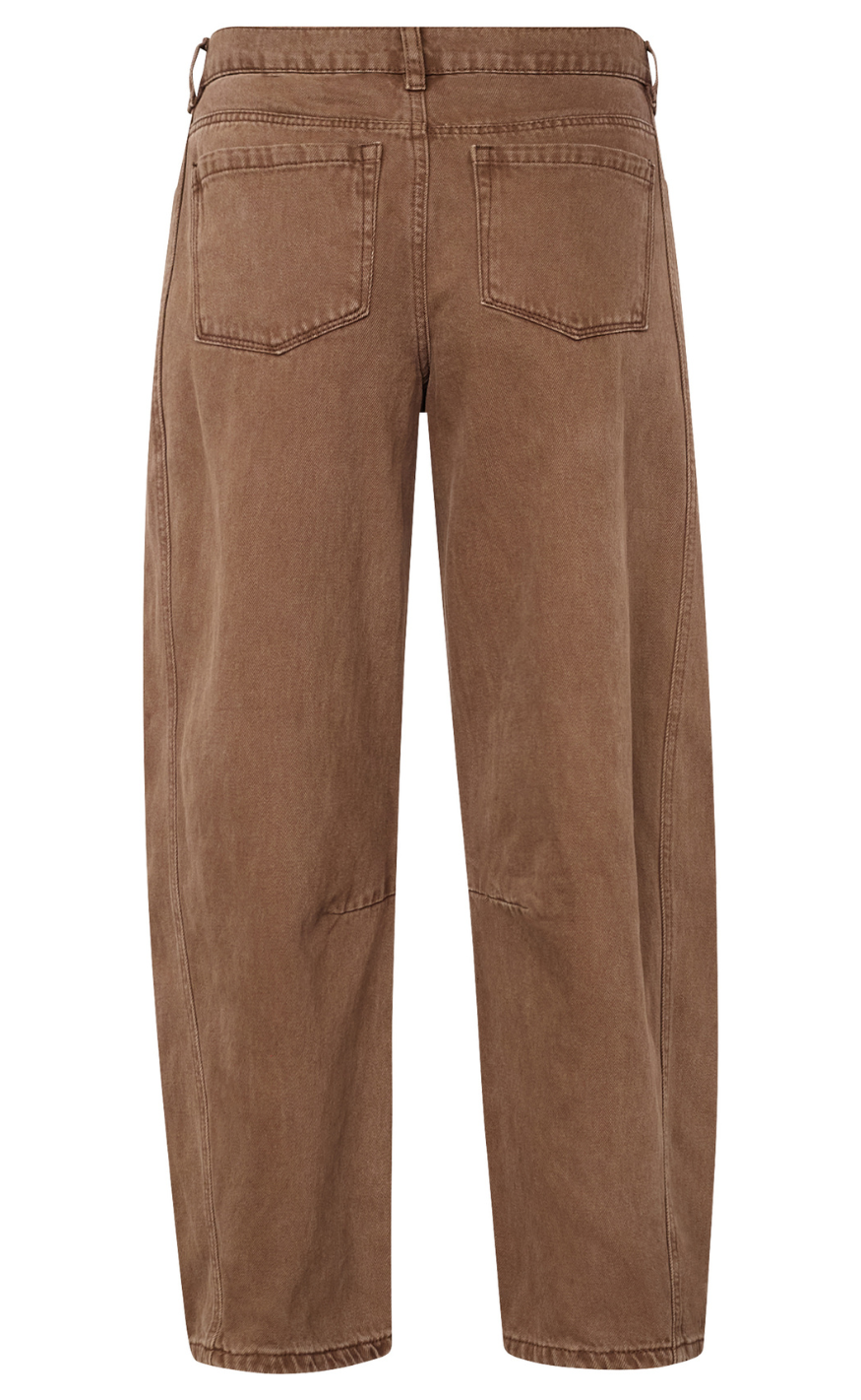 Sisters Point Bukser - FIORA-BARREL2 - Brown Wash
