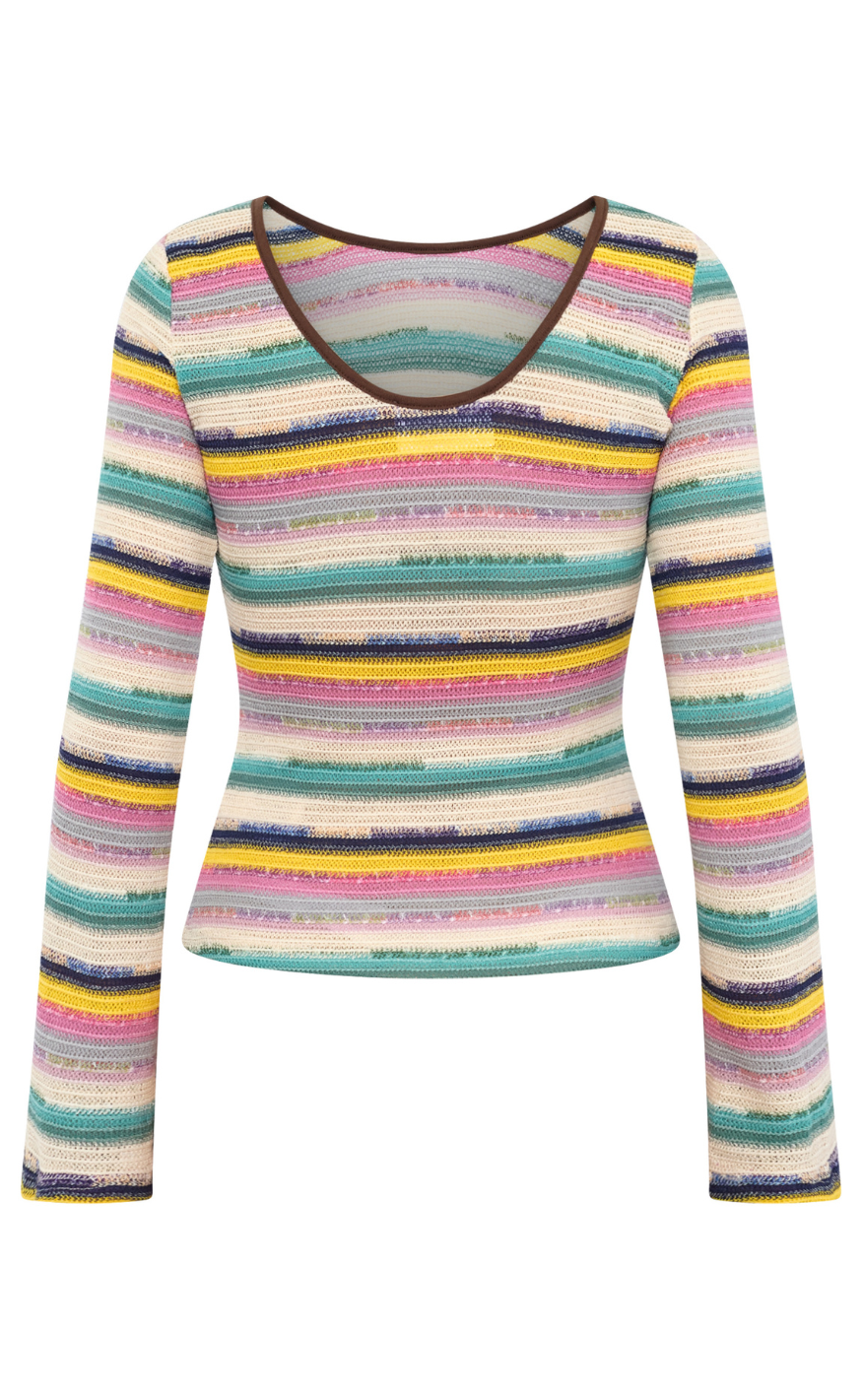 Sisters Point Topp - EMILA-Topp - Multi Stripes
