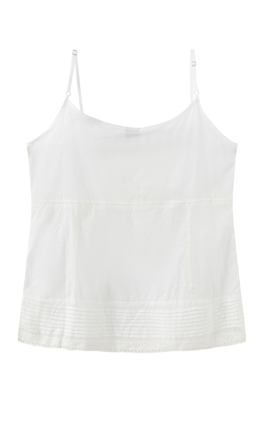 Luxzuz Topp - Viveca - Cream 7037