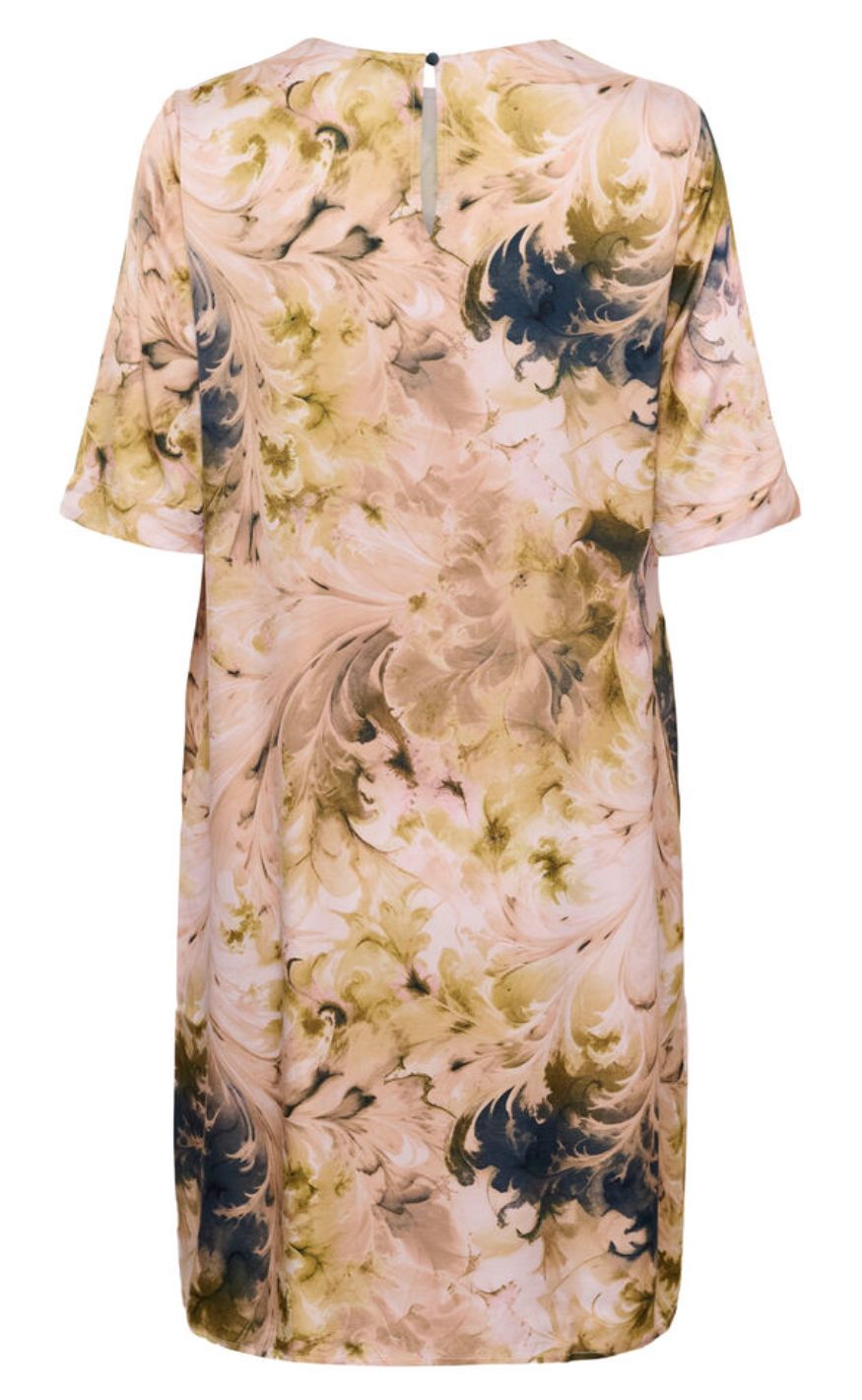 Culture Kjole - Andora Berna - Blue/Green Swirl