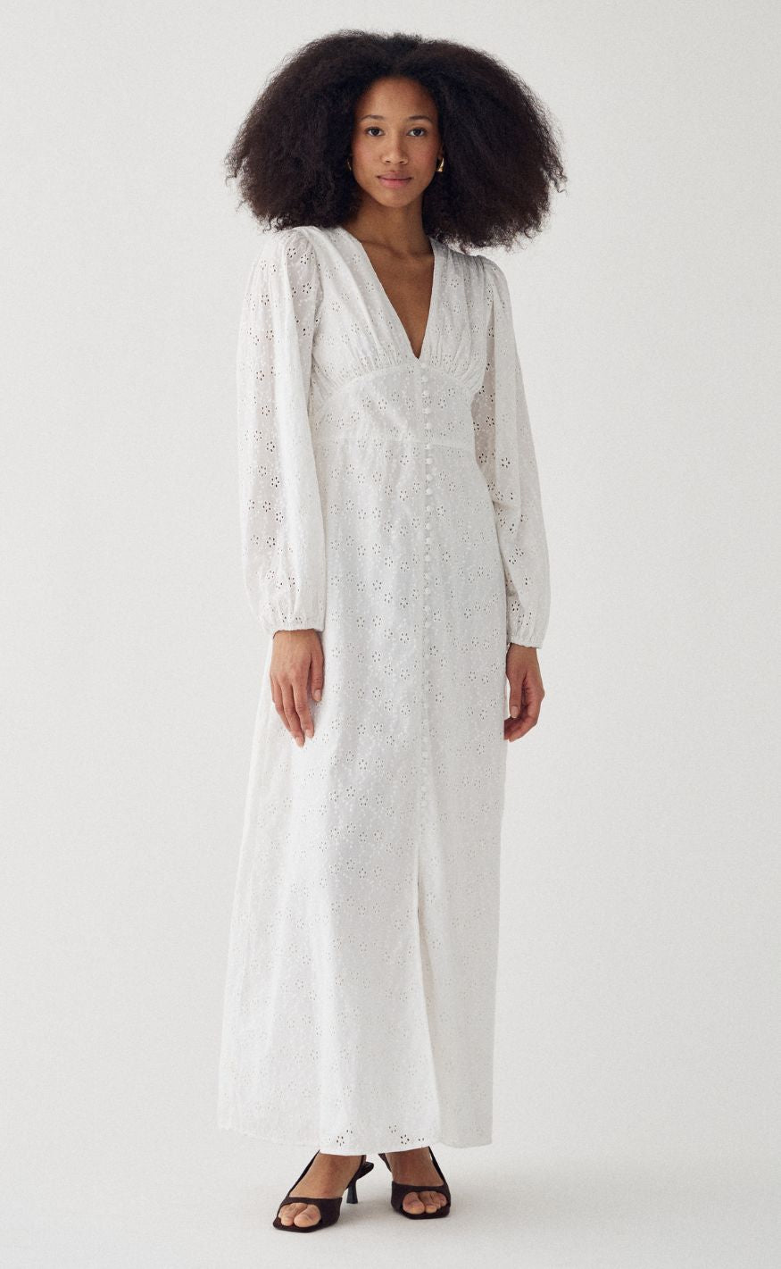 Noella Kjole - Lilith Maxi - White