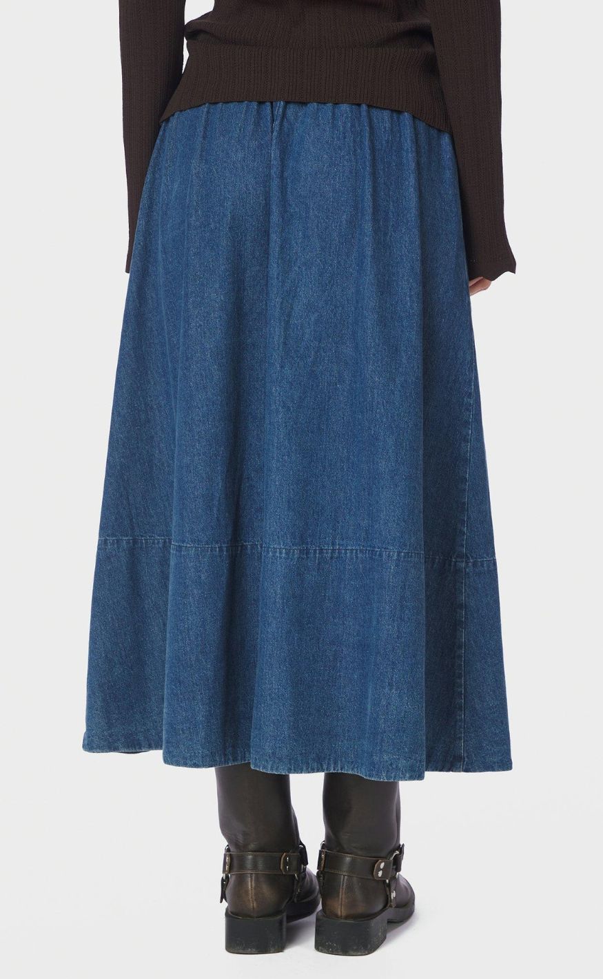 Neo Noir Skjørt - Yara Denim - Blue